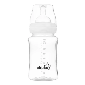 Kólika elleni cumisüveg Akuku 240 ml