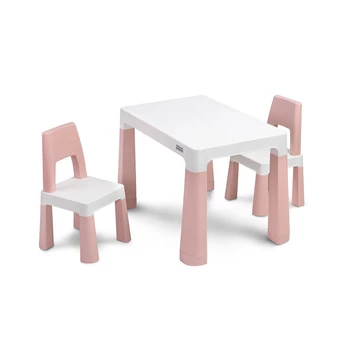 Gyermekasztal és 2 szék készlet Toyz MONTI pink