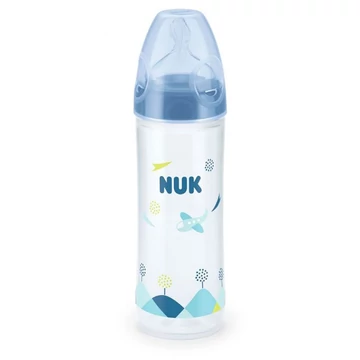 Baba cumisüveg NUK LOVE 250 ml, 6-18 h kék