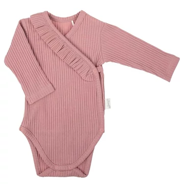 Baba áthajtós patentos body Nicol Emily rózaszín lila