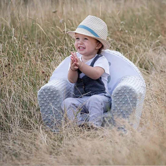 mosható huzattal. Ideális gyerekszobába!|||New Baby Róka gyerek Minky fotel