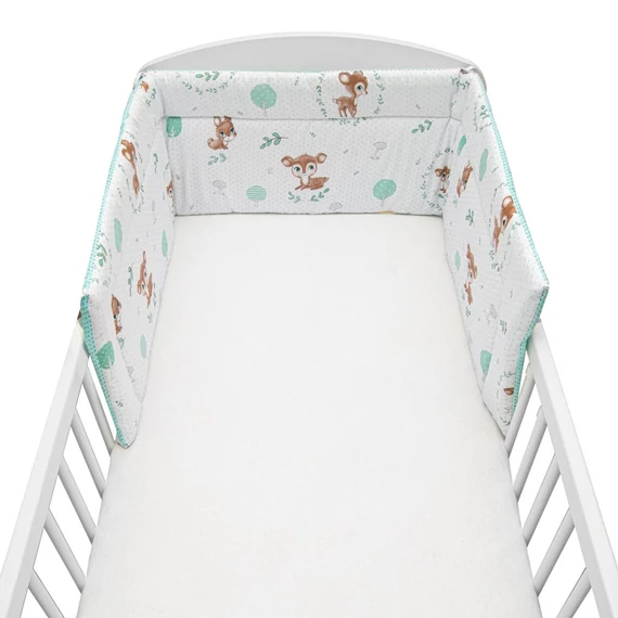 New Baby zöld 3-részes ágyneműgarnitúra (párna: 40x60 cm