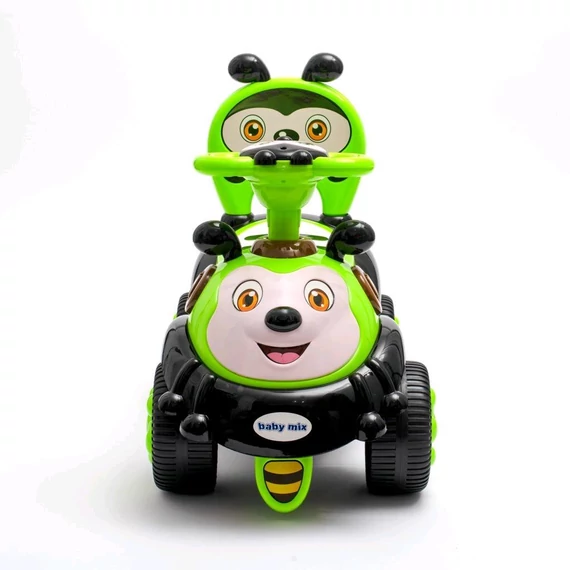 BABY MIX rózsaszín lábbal hajtós kisautó