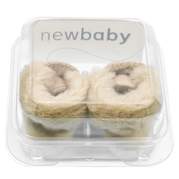 kényelmes és rugalmas talppal.|||NEW BABY barna téli cipő