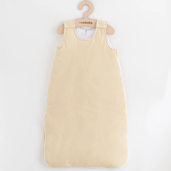New Baby pamut babahálózsák 56/62, cipzáras és patentos, kényelmes és praktikus megoldás kisbabáknak.