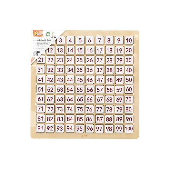 játékos tanulás 3 éves kortól. 378x378x15 mm.|||Viga multicolor fakocka készlet