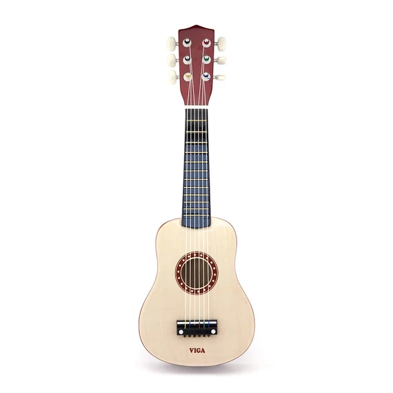 Viga multicolor gitár, 53,5 cm – ideális első hangszer gyermekeknek, szórakoztató zenei tanulásra!