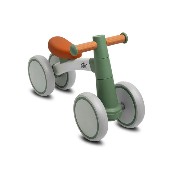 TOYZ zöld OTTO roller 1-3 éveseknek, EVA kerekek, stabil fémváz, kényelmes terepezéshez.
