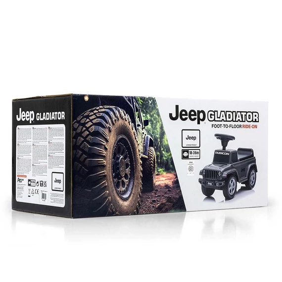biztonságos játék a fejlődésért.|||JEEP RUBICON GLADIATOR bébitaxi