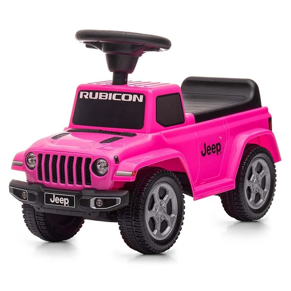 JEEP RUBICON GLADIATOR bébitaxi, 42 cm, interaktív kormánykerék, biztonságos és szórakoztató játék 18-36 hónaposoknak.