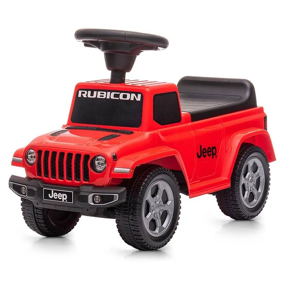 JEEP RUBICON GLADIATOR bébitaxi, 42 cm magas, interaktív kormánykerék, tárolóhely, 18-36 hónapos gyerekeknek.