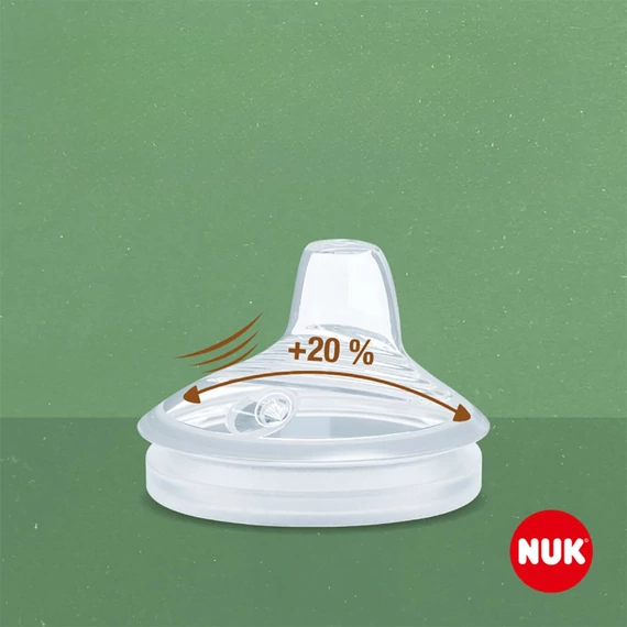 NUK for Nature zöld tanuló itatópohár