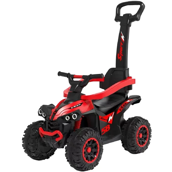 Baby Mix Mega quad bébitaxi, 67x43x92 cm, 5,2 kg, hanghatásokkal, biztonságos kalandokhoz!