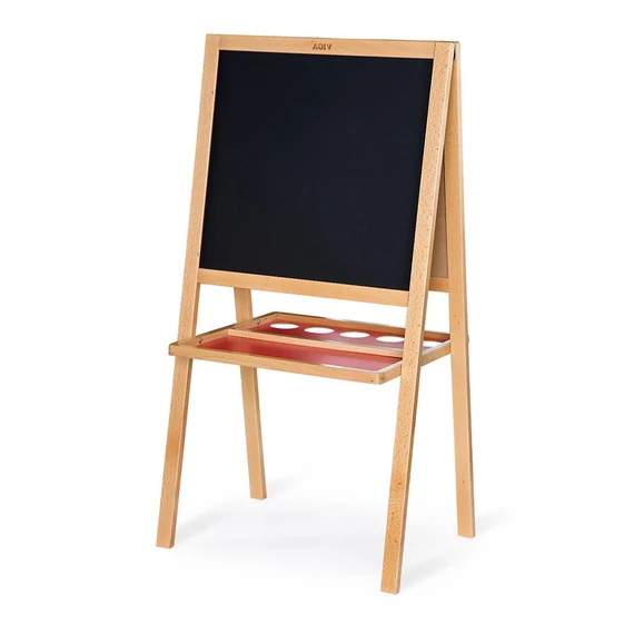 Viga kétoldalas állódeszka, multicolor, 1250x590x480 mm – kreatív játék gyerekeknek, biztonságos és szórakoztató.