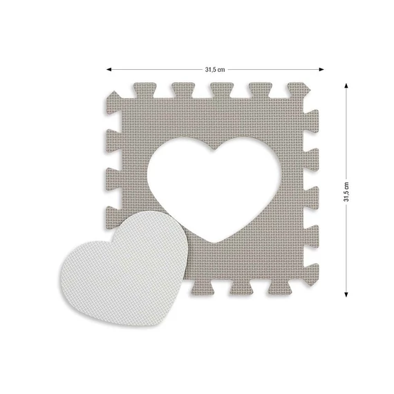 színes puzzle formák