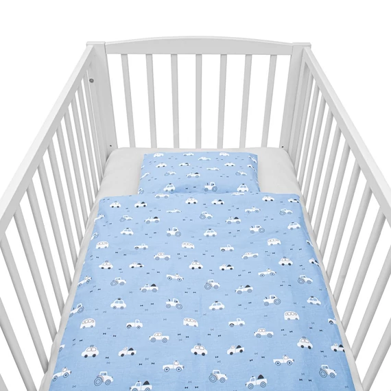New Baby Játékautó kétrészes ágyneműgarnitúra