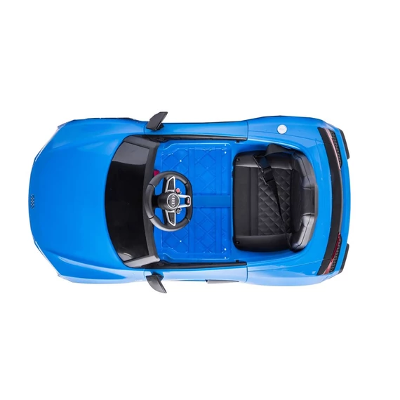 távirányítóval.|||Audi R8 Spyder akkumulátoros autó