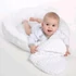 szív alakú párna. Kényelmes a kisbabáknak!|||New Baby rózsaszín fészek paplannal