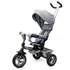 Baby Mix RIDER 360° szürke tricikli, 18 hónapos kortól, ergonomikus, összecsukható, biztonságos és kényelmes.