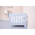 biztonságos és kényelmes alvást biztosít.**|||New Baby szürke gyerekágy