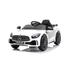 Baby Mix Mercedes AMG GT R, fehér elektromos játékautó 3-8 éveseknek, 3 sebességes, távirányítóval.