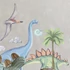 tökéletes gyerekszobába.|||BAYO Dinoszaurusz falmatrica szett
