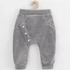 Szürke plüss legging, NEW BABY, 62-es méret, kényelmes és puha anyag, széles derékpánt.