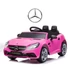 Mercedes SLC-300 gyerekautó, piros, 104 cm – távirányítóval, valósághű motorhanggal, biztonságos vezetés élmény!