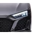 biztonságos R8 ülés.|||**Audi R8 Spyder akkumulátoros kabrió