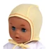 NEW BABY sárga pamut baba sapka